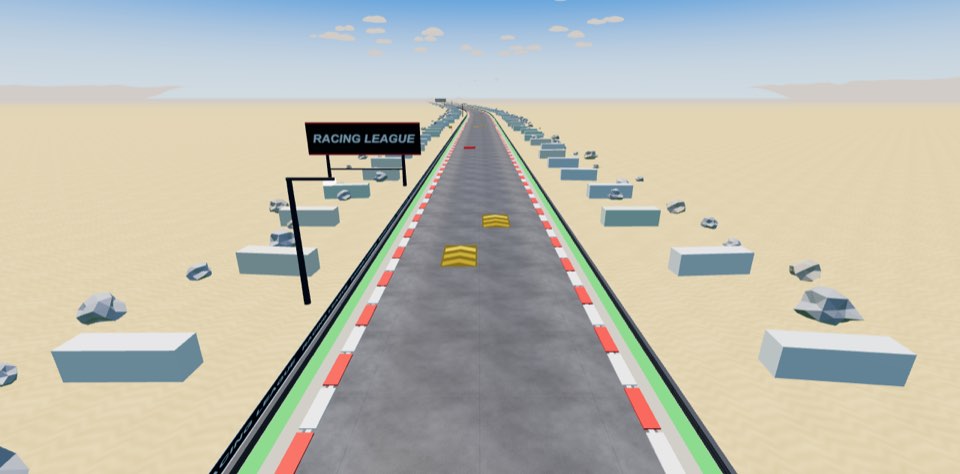 Mirage Strip circuit in Racing League