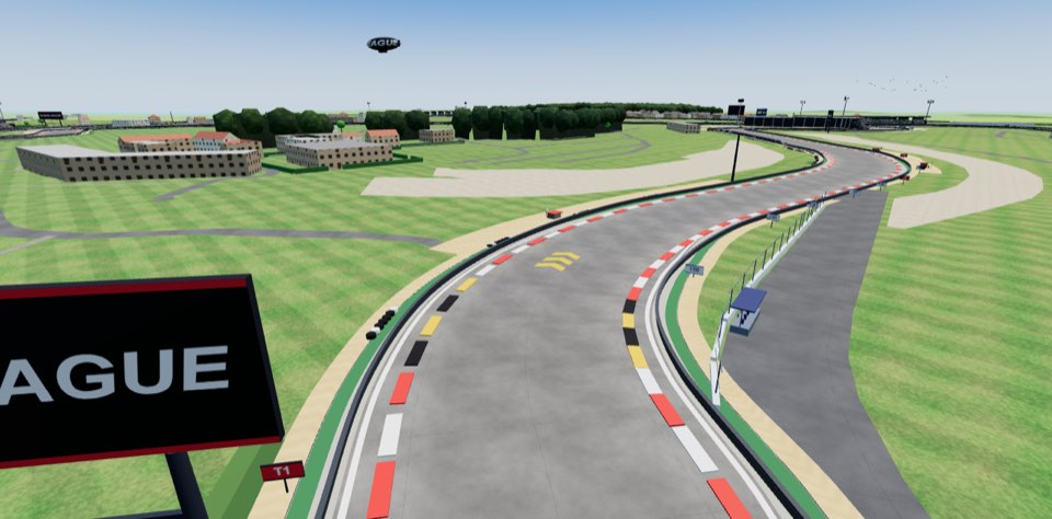 Northants circuit in Racing League