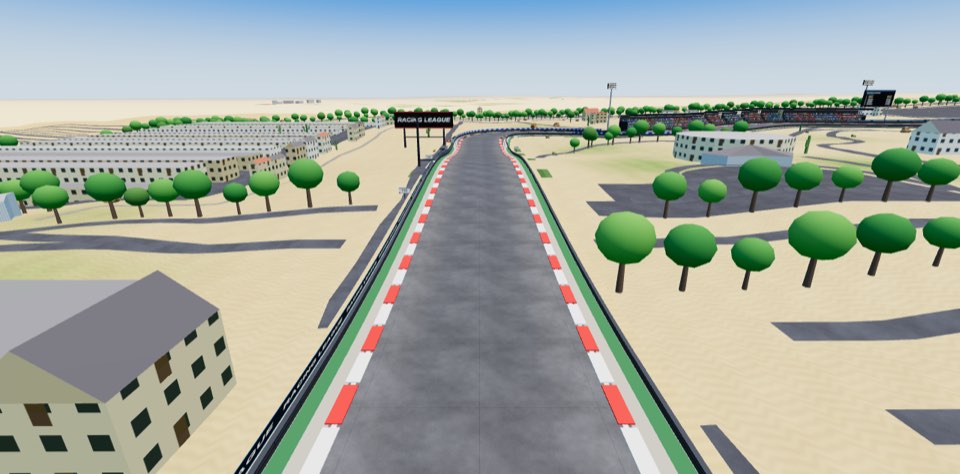Sakhir circuit in Racing League